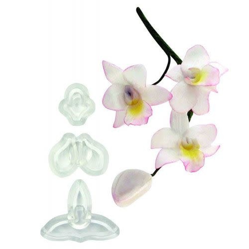 JEM Singapore Orchidee Uitsteker Set/3 Klein www.taartdecoratief.nl