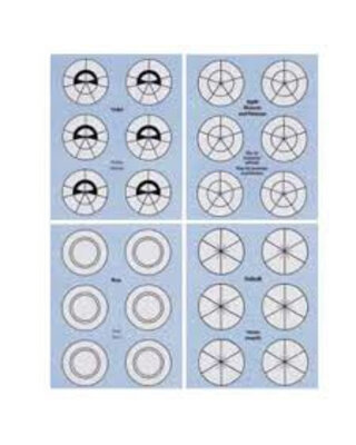 wilton Flower Nail Templates door Wilton