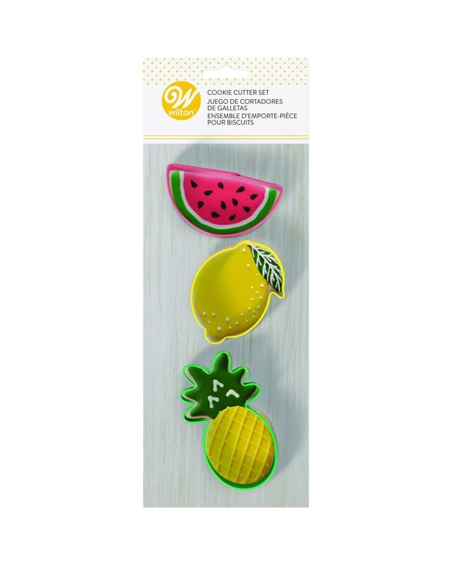 wilton Ananas, Citroen en Watermeloen Uitsteker Set door Wilton