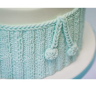 Karen Davies Chunky Rib mould Karen Davies