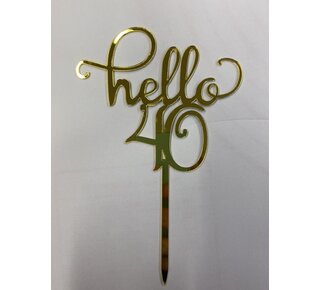 hello 40 acryl goud