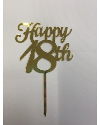 happy 18 topper