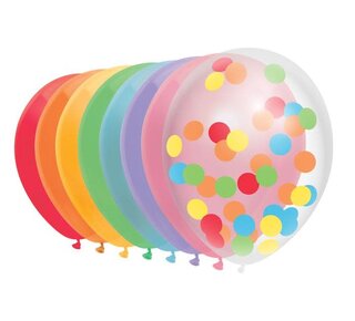 Ballonnen mix Over the rainbow 10 stuks