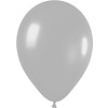 Ballonnen Metallic Zilver 30cm 10st