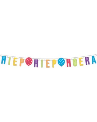 Letterslinger "Hiep Hiep Hoera"