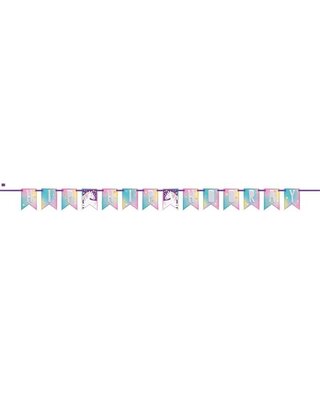 Vlaggenlijn Unicorn 213cm