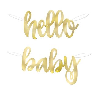 Letterslinger "Hello Baby" 1m