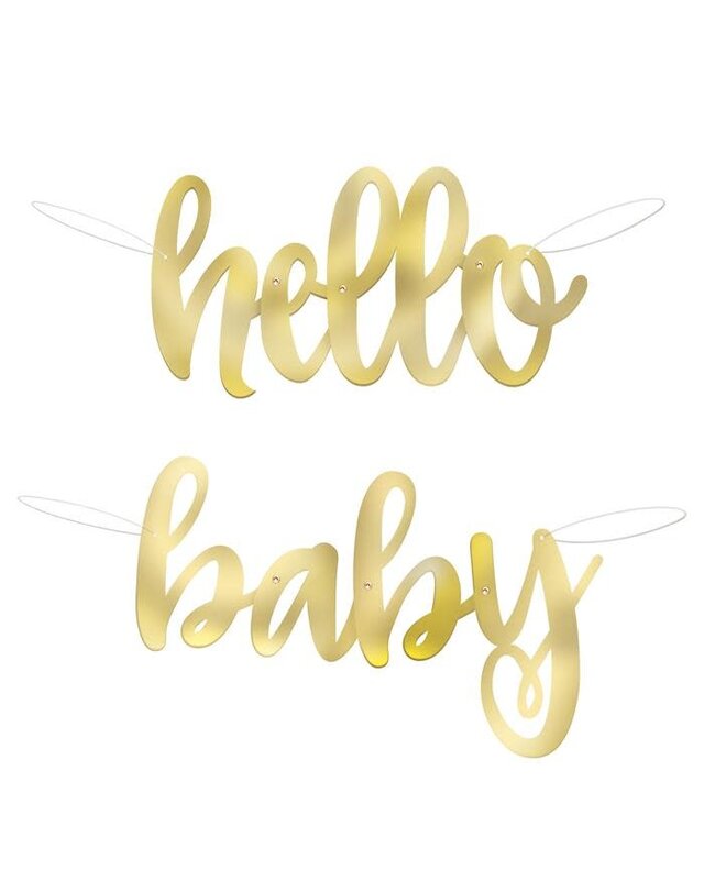 Letterslinger "Hello Baby" 1m