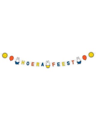 Letterslinger Nijntje "Hoera Feest"