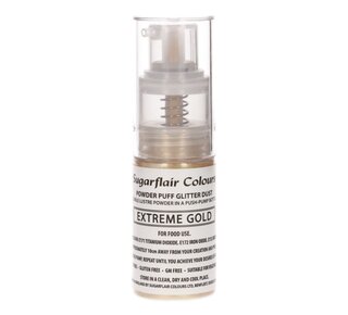 sugar flair Sugarflair Pomp Spray Glitterpoeder Extreem Goud