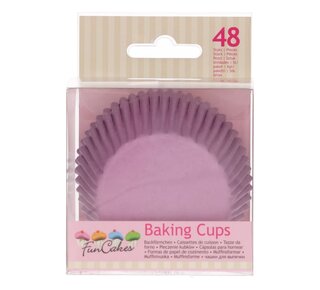 Funcakes FunCakes Cupcakevormpjes Lila pk/48