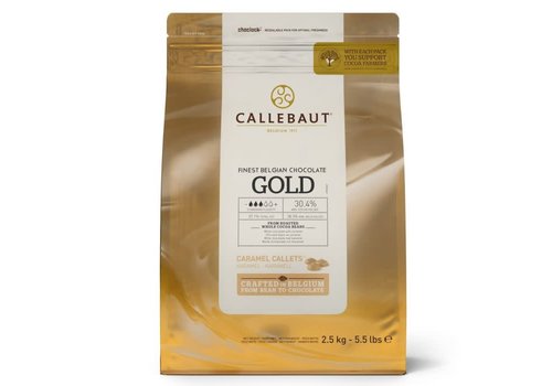 Callebaut Chocolade Callets -Gold- 150 gram 