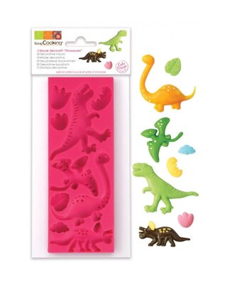 scrapcooking Scrapcooking Siliconen Mal Dinosaurus