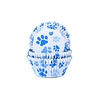 House of Marie Baking Cups hondenpoot blauw pk/50