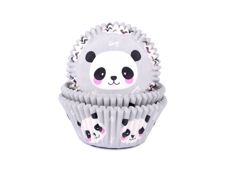 House of Marie House of Marie Baking Cups panda pk/50