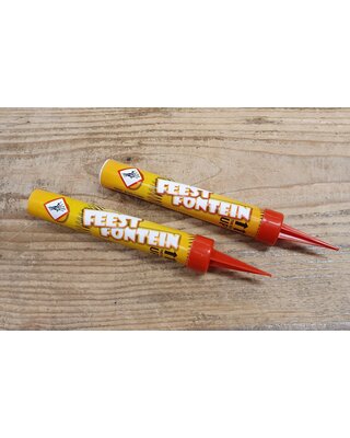 Feest fontein  zilver met voet 2 stuks