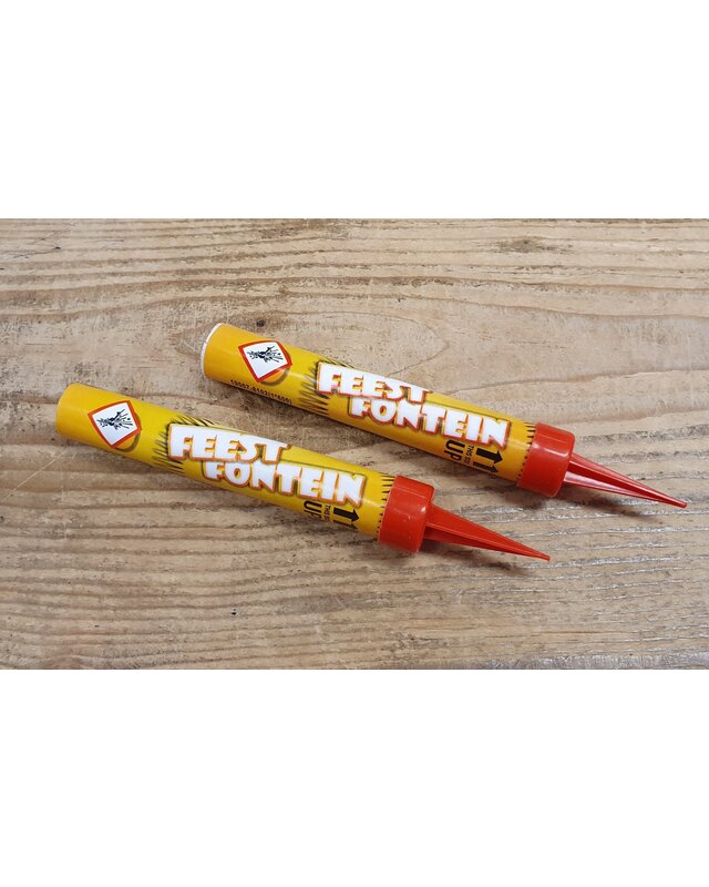 Feest fontein zilver met voet 2 stuks