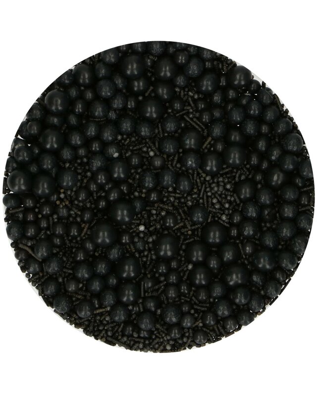 Funcakes FunCakes Sprinkle Medley -Black- 65g