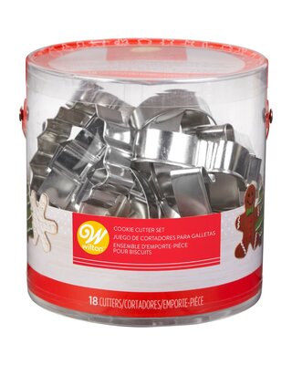 wilton Wilton Metal Cutter Set Holiday Set/18