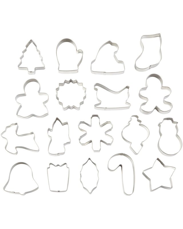wilton Wilton Metal Cutter Set Holiday Set/18