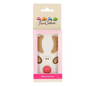 Funcakes FunCakes Suikerdecoratie Rudolph
