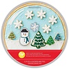 Wilton Cookie Pan Kit Snow Globe Set/5