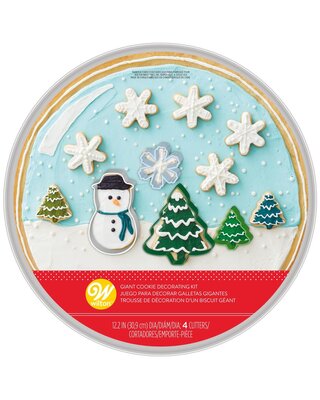 wilton Wilton Cookie Pan Kit Snow Globe Set/5