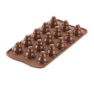 silikomart Silikomart Chocolade Mal Choco Bomen