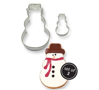 PME PME Koekjes uitsteker sneeuwman  set/2