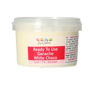 Funcakes FunCakes Ready To Use Ganache White Choco 260g