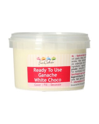 Funcakes FunCakes Ready To Use Ganache White Choco 260g