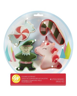 wilton Wilton Cookie Cutter Snow Globe Set/4