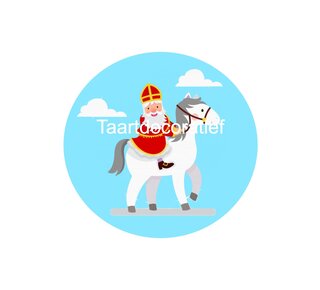 Sinterklaas taartprint 20cm