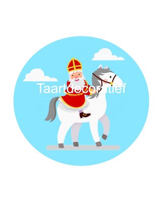 Sinterklaas taartprint 20cm