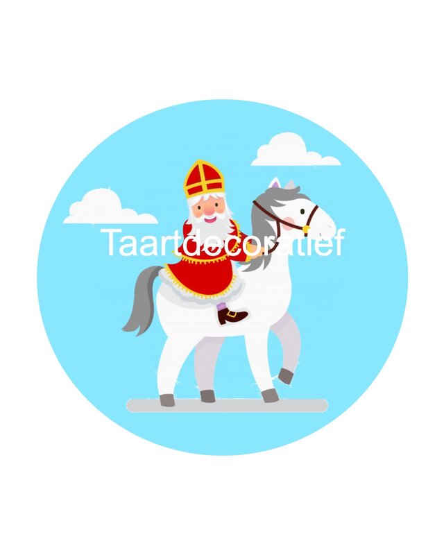Sinterklaas taartprint 20cm