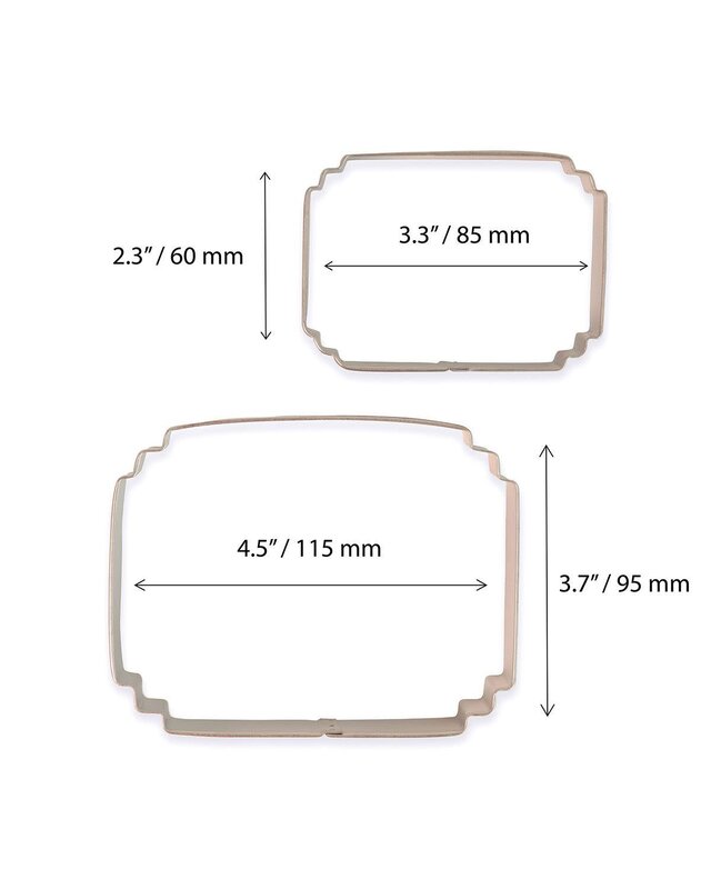 PME PME Cookie en Cake Uitsteker Style 7 Set/2