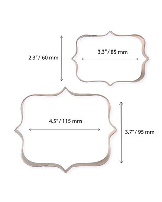 PME PME Cookie en Cake Uitsteker Style 1 Set/2