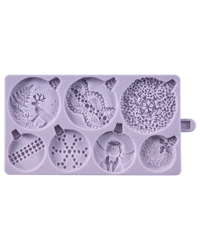 Karen Davies Karen Davies Siliconen Mal - Kerstballen