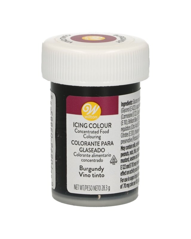 wilton Wilton Icing Color - burgundy - 28g