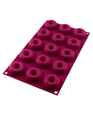 silikomart Silikomart Silicone Mini Donut Mould