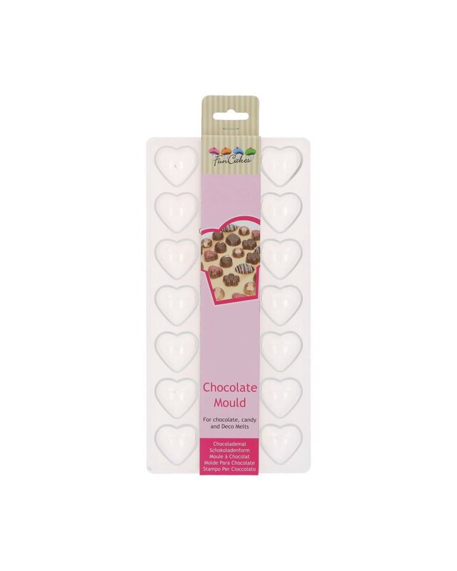 Funcakes FunCakes Chocolade bonbon Mal Hart