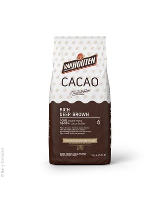 van Houten Van Houten Rijke Diepbruine Cacaopoeder 1kg