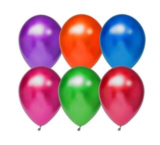 Haza Titanium Ballonnen mix 30cm 6st