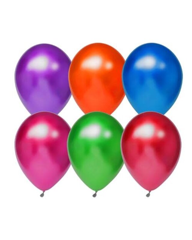 Haza Titanium Ballonnen mix 30cm 6st