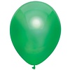 Ballonnen Metallic Donker groen 30cm 10st