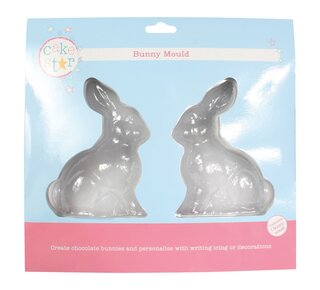 Cakestar Cake Star Chocolate Bunny Mould / chocolade mal paashaas