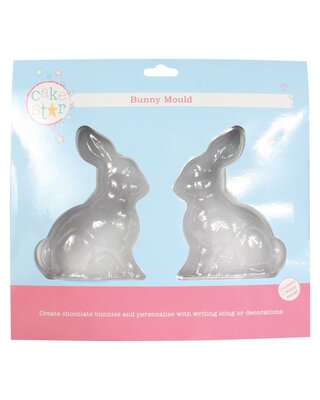 Cakestar Cake Star Chocolate Bunny Mould / chocolade mal paashaas