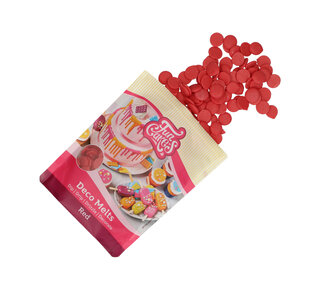 Funcakes FunCakes Deco Melts -rood- 250g
