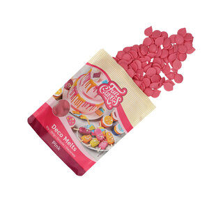 Funcakes Deco Melts -roze- 250g