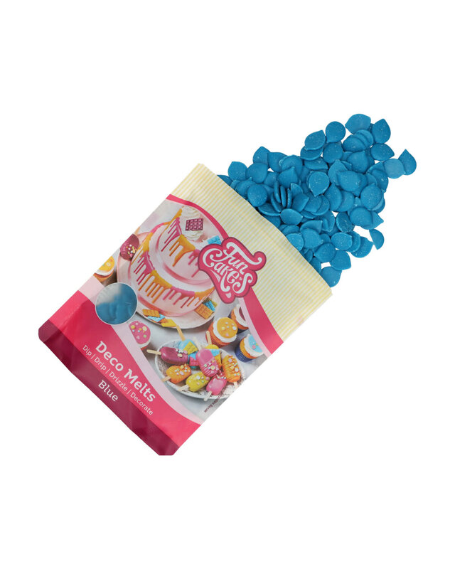 Funcakes FunCakes Deco Melts -blue blauw- 250g